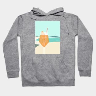 Spritz over Mount Vesuvius, Naples, Italy Hoodie